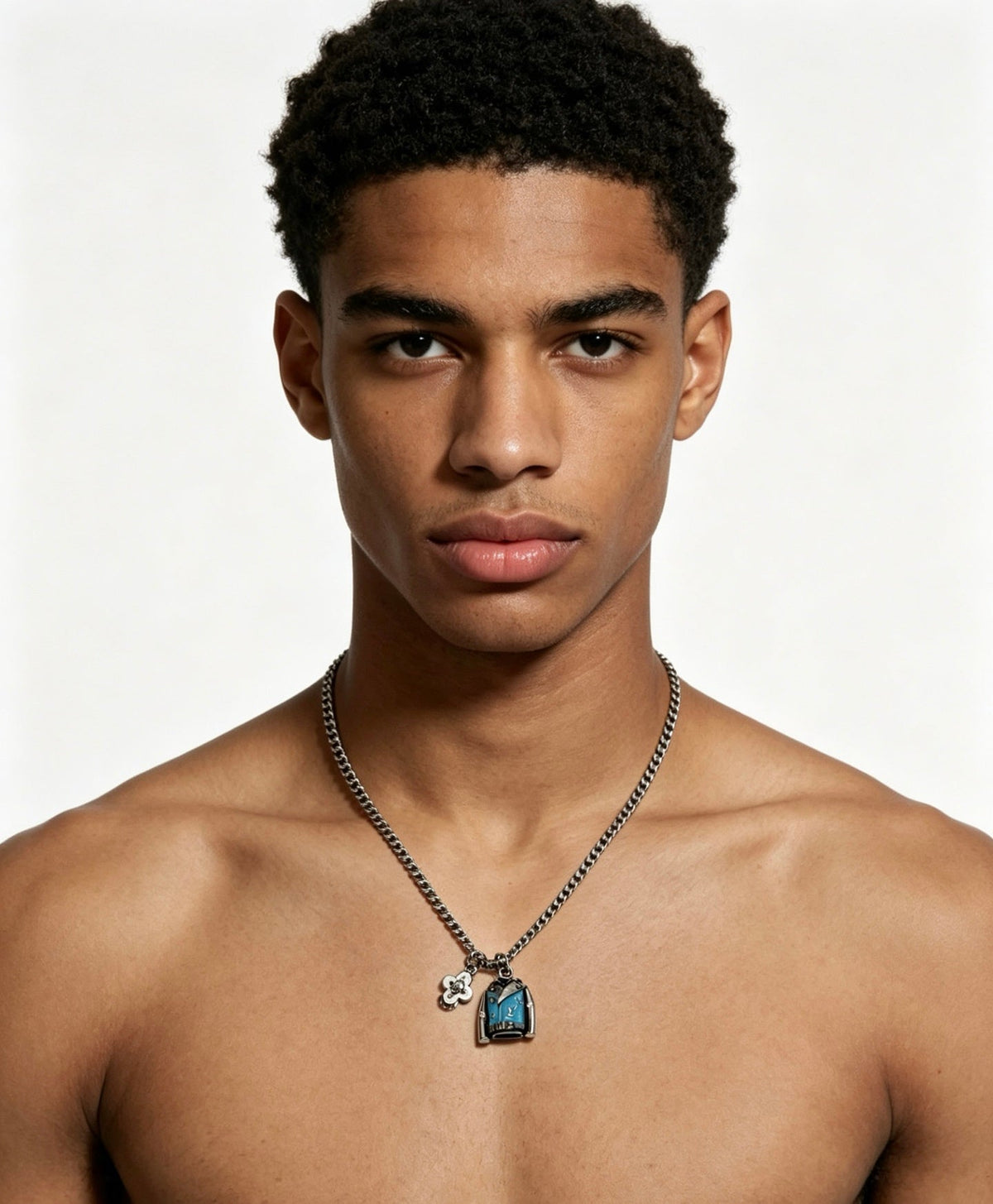 Louis Vuitton Vintage-Inspired Punk-Inspired Necklace – Style 12 - image 1