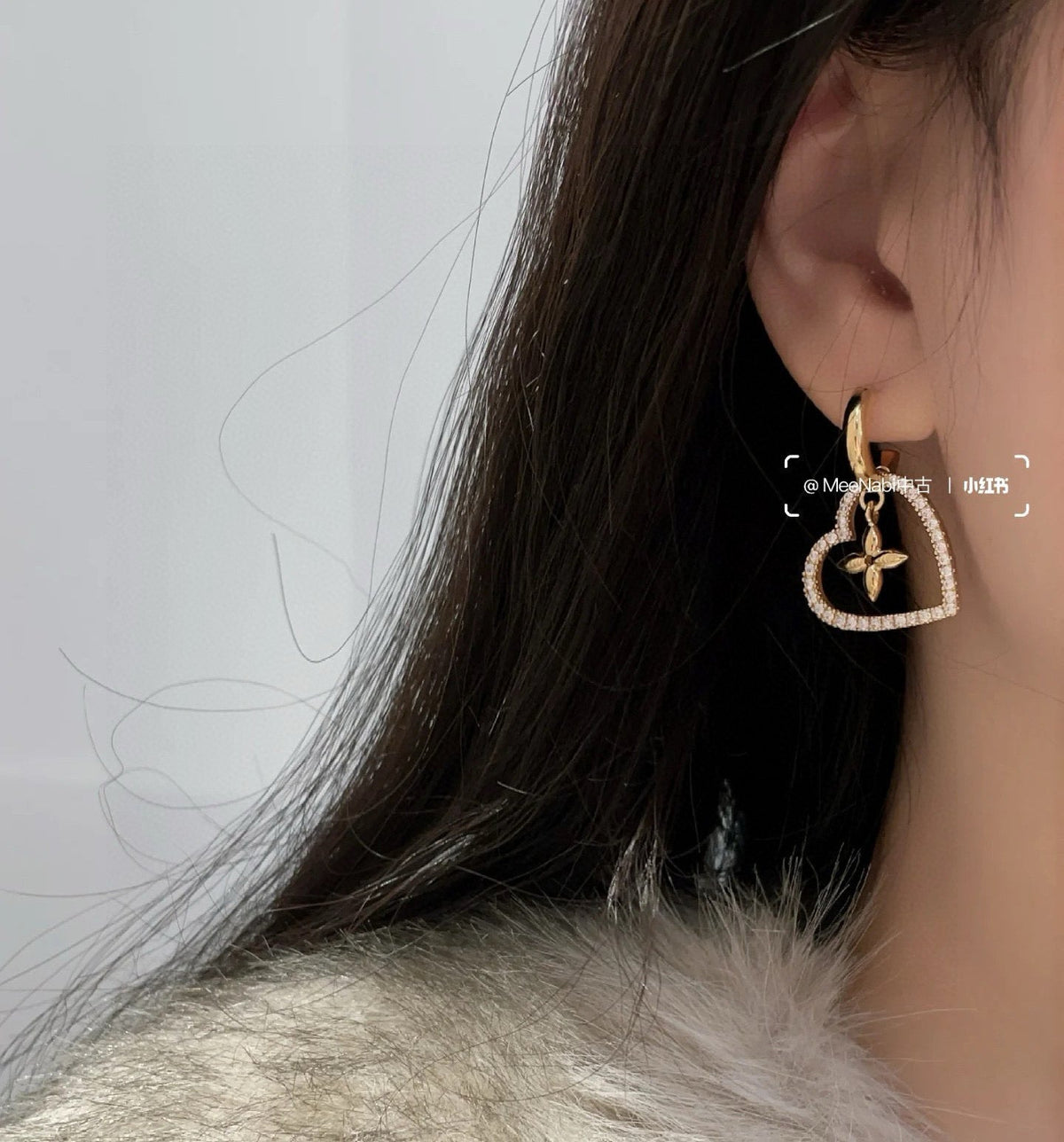 Louis Vuitton Twig Letter Stud Earrings – Style 18 - image 3