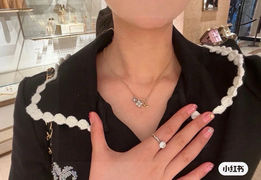 Louis Vuitton Twig Letter Necklace – Style 10 - image 3