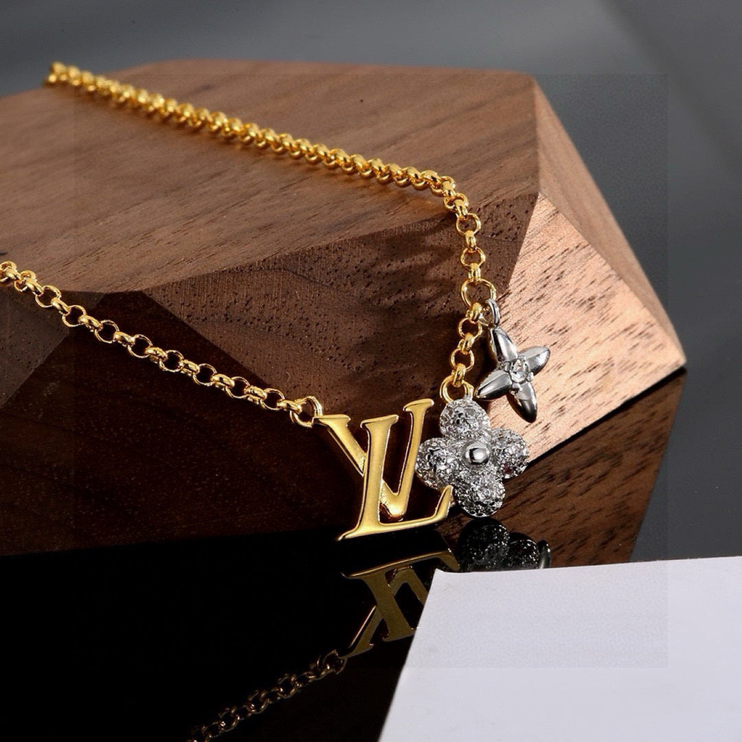 Louis Vuitton Twig Letter Necklace – Style 10 - image 7