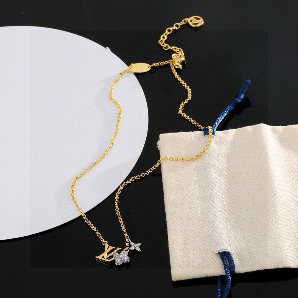 Louis Vuitton Twig Letter Necklace – Style 10 - image 5