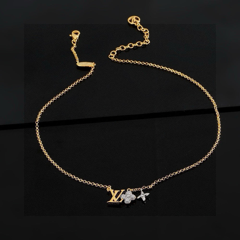 Louis Vuitton Twig Letter Necklace – Style 10 - image 2