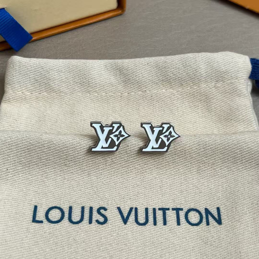 Louis Vuitton Twig Letter Stud Earrings – Style 17 - image 2