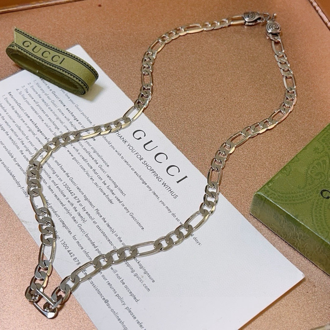 Gucci Anger Forest Chain Distressed Vintage-Inspired Necklace – Style 28 - image 5
