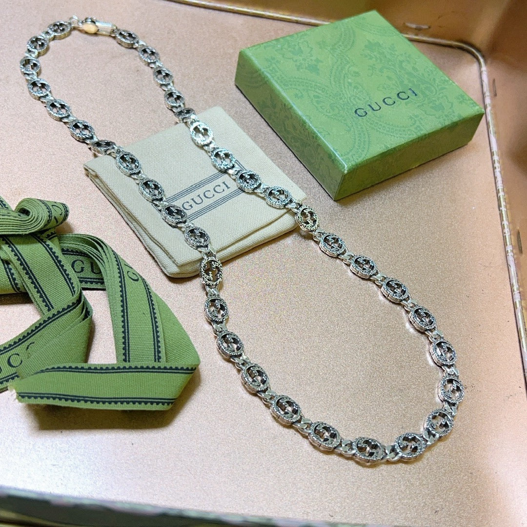 Gucci Anger Forest Chain Distressed Vintage-Inspired Necklace – Style 27 - image 6