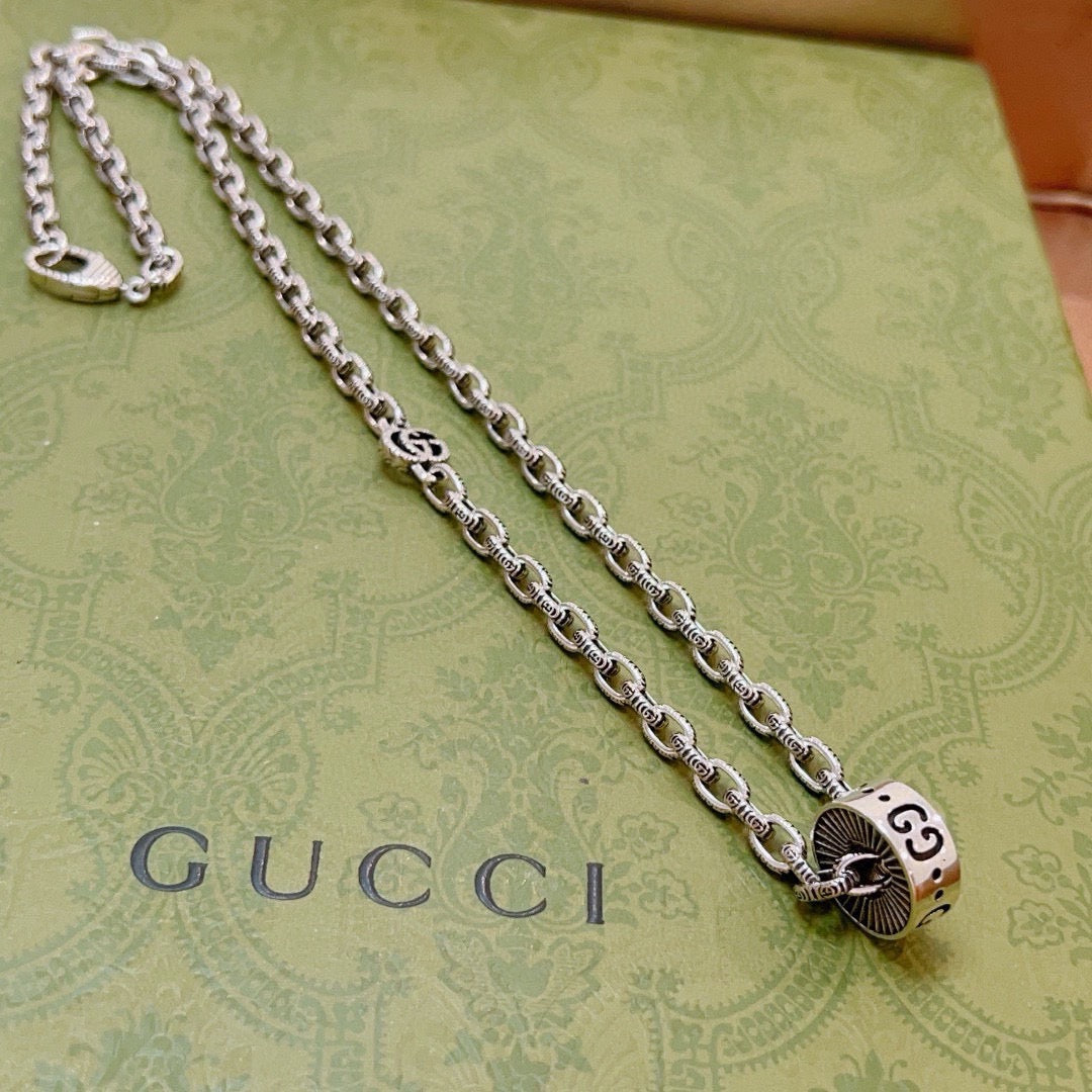 Gucci Anger Forest Chain Distressed Necklace – Style 69 - image 5