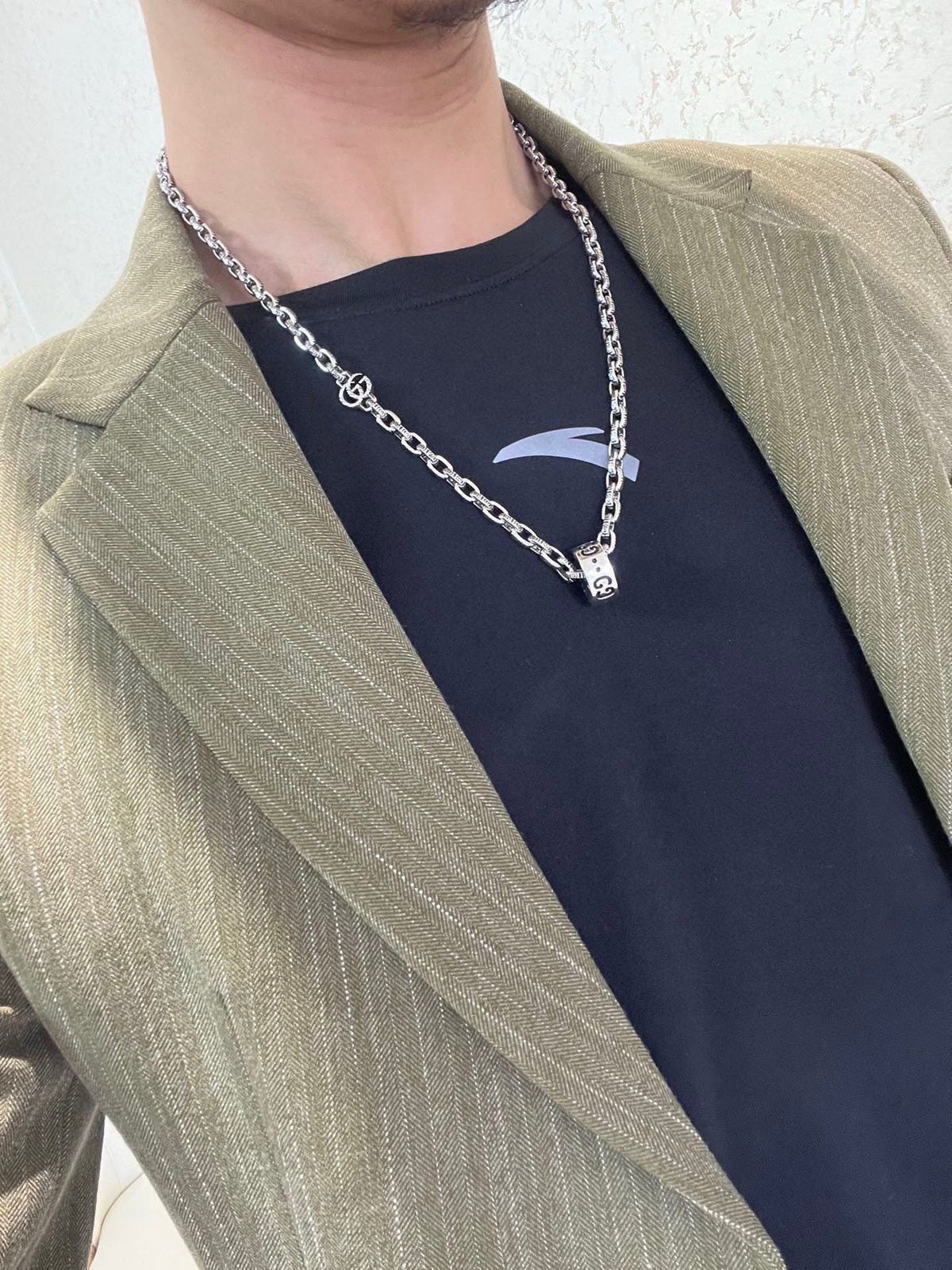 Gucci Anger Forest Chain Distressed Necklace – Style 69 - image 4