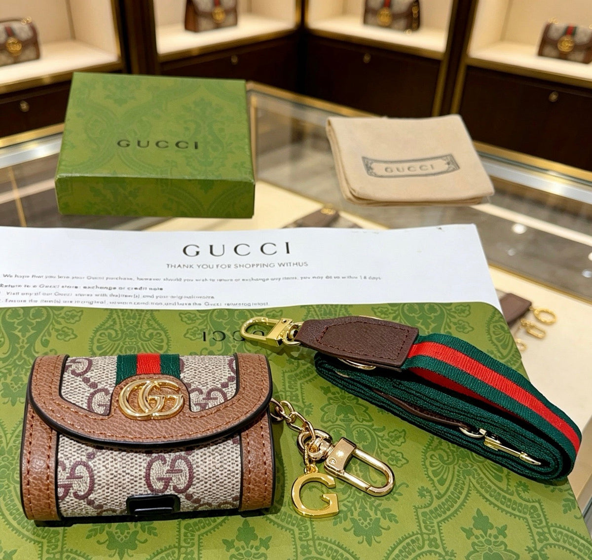Gucci Anger Forest Distressed Keychain – Style 24 - image 3
