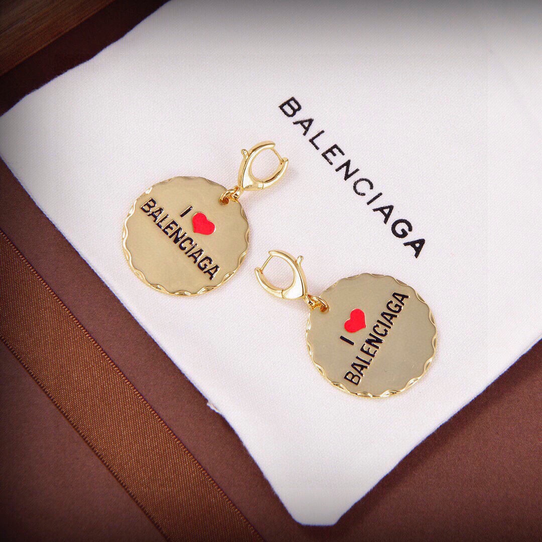 Balenciaga Brass Earrings – Style 02 - image 5