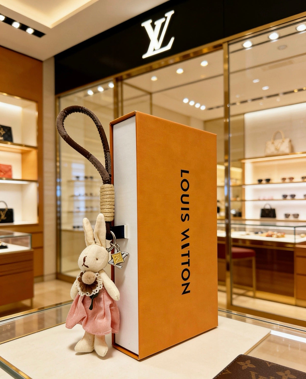 Louis Vuitton Anger Forest Bag Charm / Keychain – Style 53 - image 1