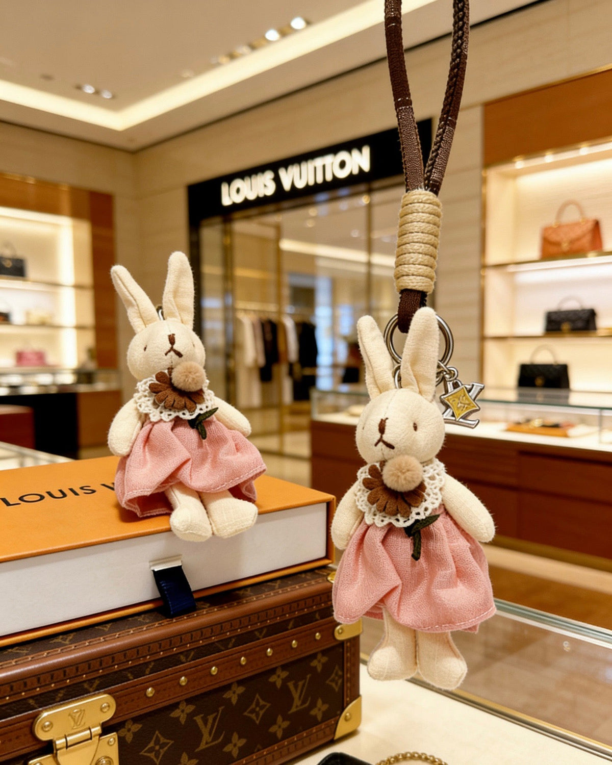 Louis Vuitton Anger Forest Bag Charm / Keychain – Style 53 - image 2