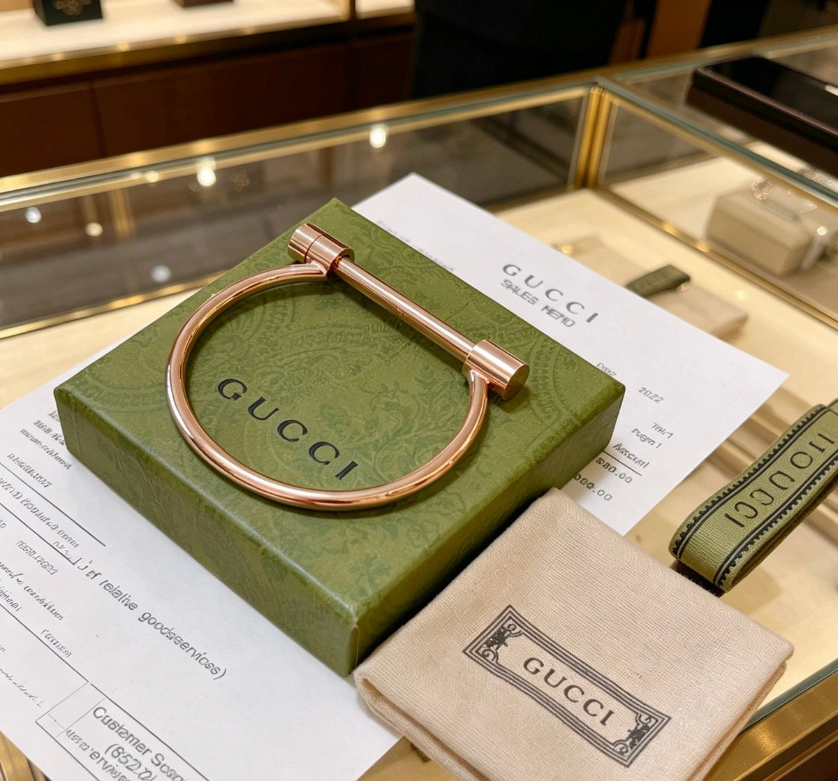 Gucci Anger Forest Distressed Vintage Silver-Tone Vintage-Inspired Bracelet – Style 08 - image 7