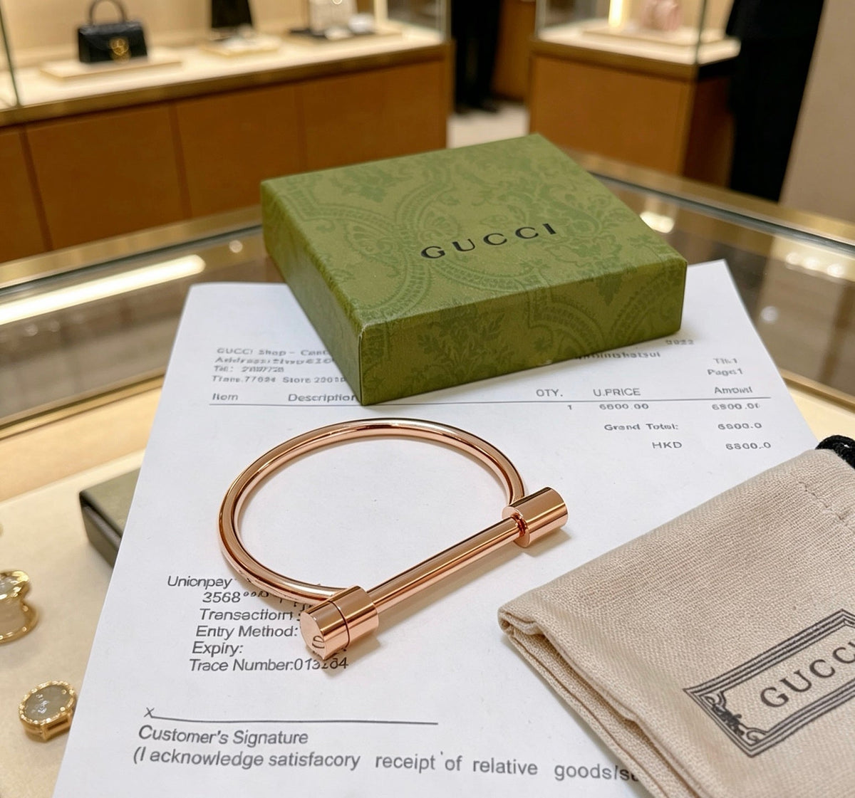 Gucci Anger Forest Distressed Vintage Silver-Tone Vintage-Inspired Bracelet – Style 08 - image 8
