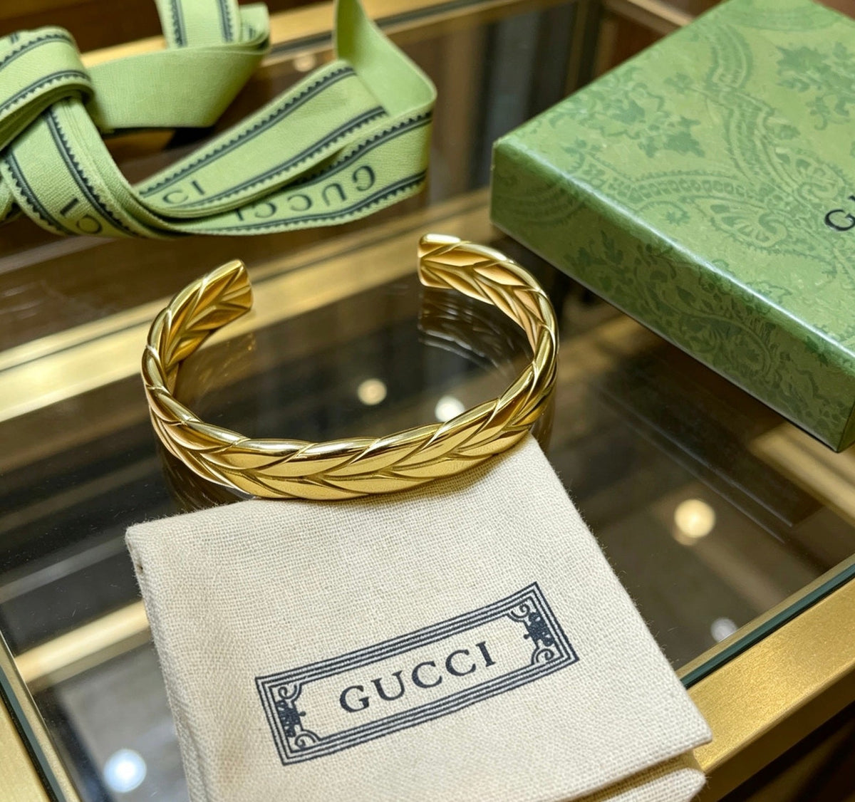 Gucci Anger Forest Distressed Bracelet – Style 23 - image 2