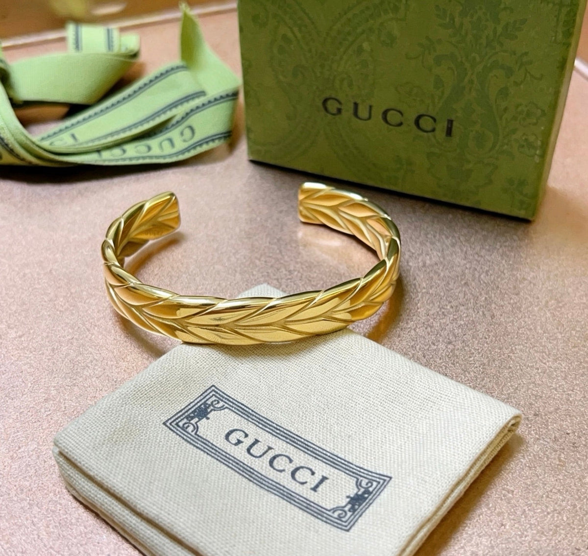 Gucci Anger Forest Distressed Bracelet – Style 18 - image 8