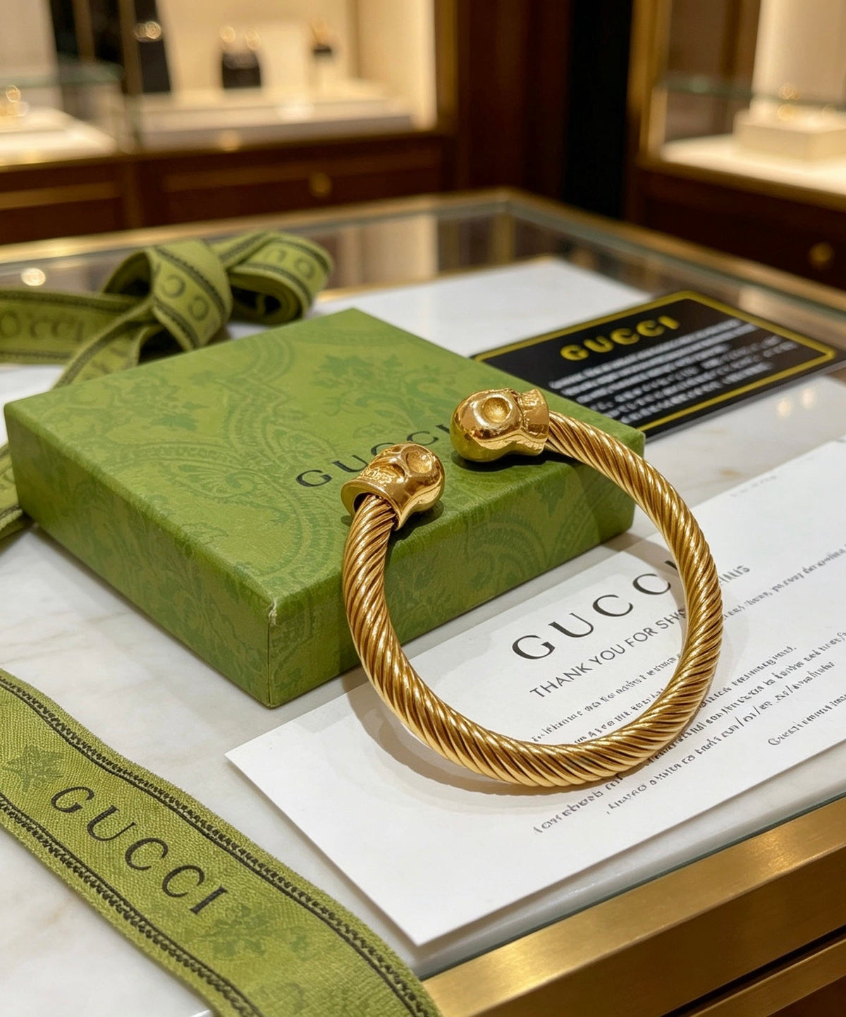 Gucci Anger Forest Distressed Bracelet – Style 17 - image 7