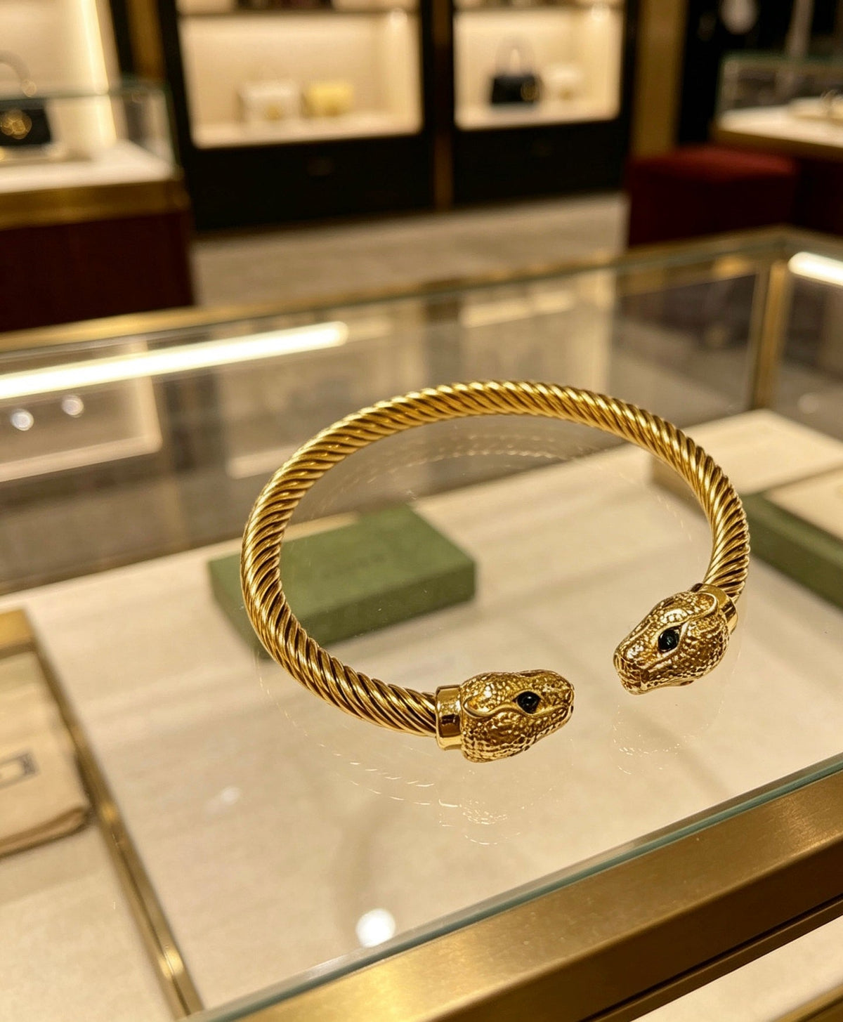 Gucci Anger Forest Distressed Vintage Silver-Tone Vintage-Inspired Bracelet – Style 11 - image 8