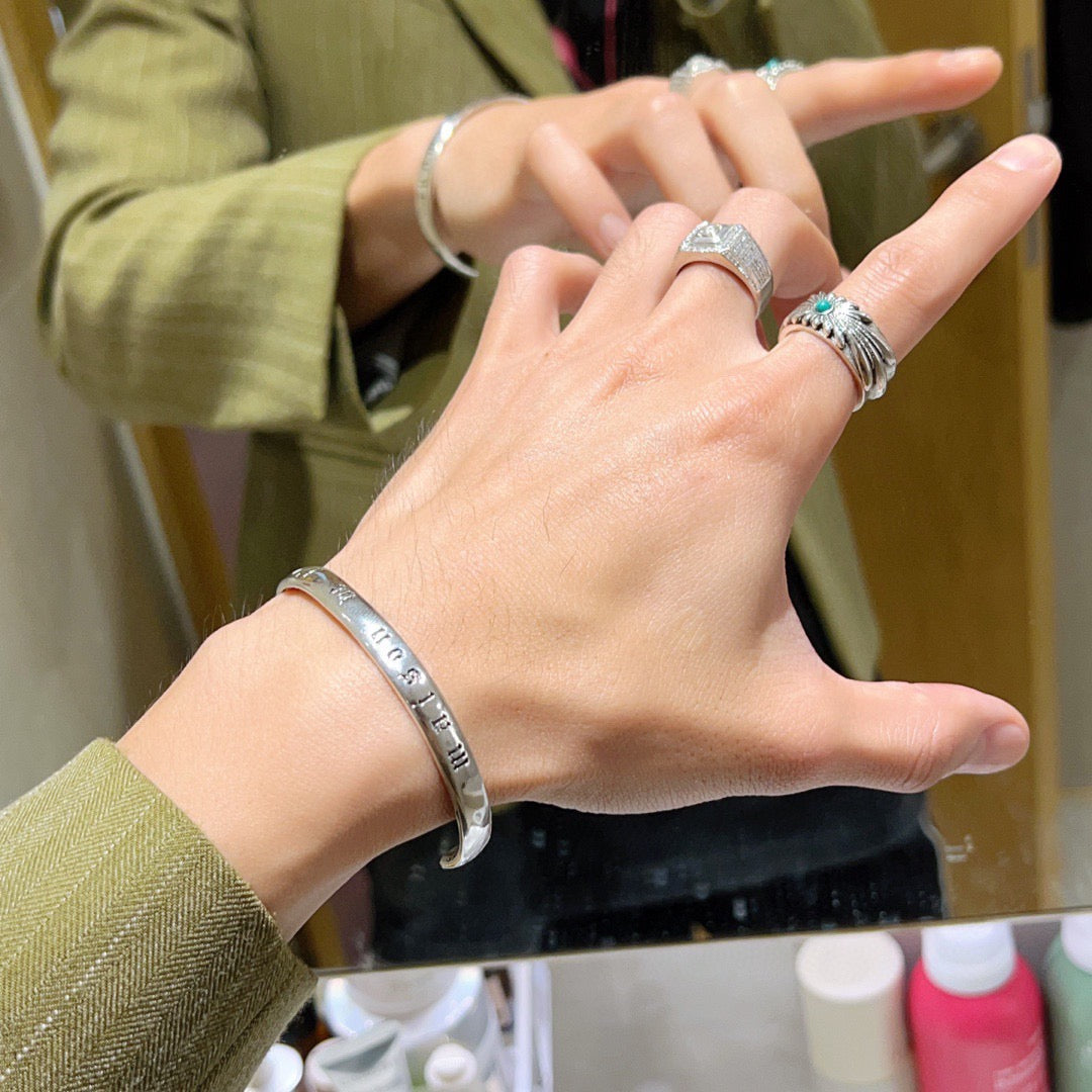 Gucci Anger Forest Distressed Vintage Silver-Tone Vintage-Inspired Bracelet – Style 04 - image 3