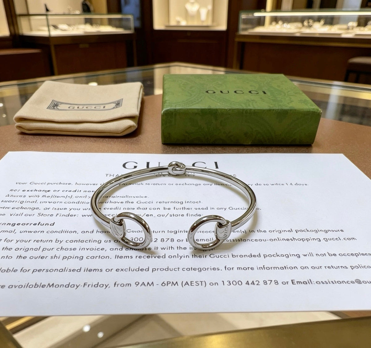 Gucci Anger Forest Distressed Bracelet – Style 21 - image 5