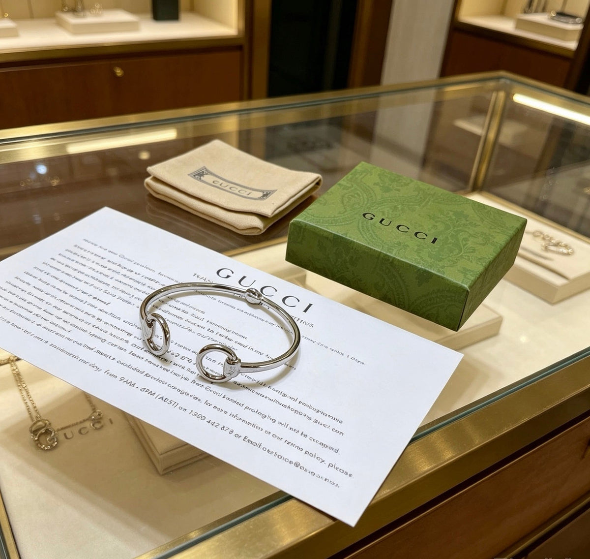 Gucci Anger Forest Distressed Bracelet – Style 21 - image 2