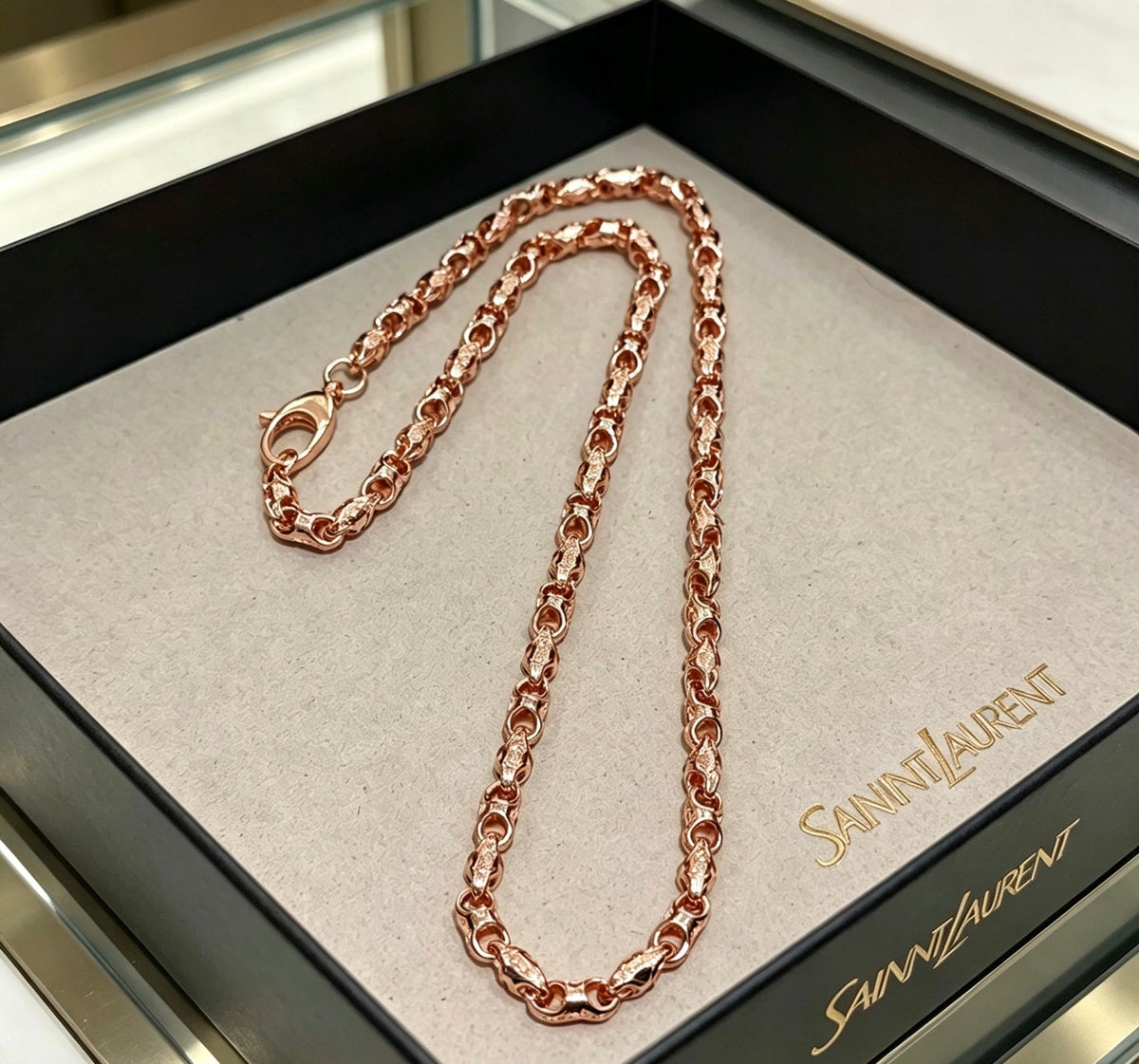 Saint Laurent YSL Logo Necklace – Style 02 - image 6