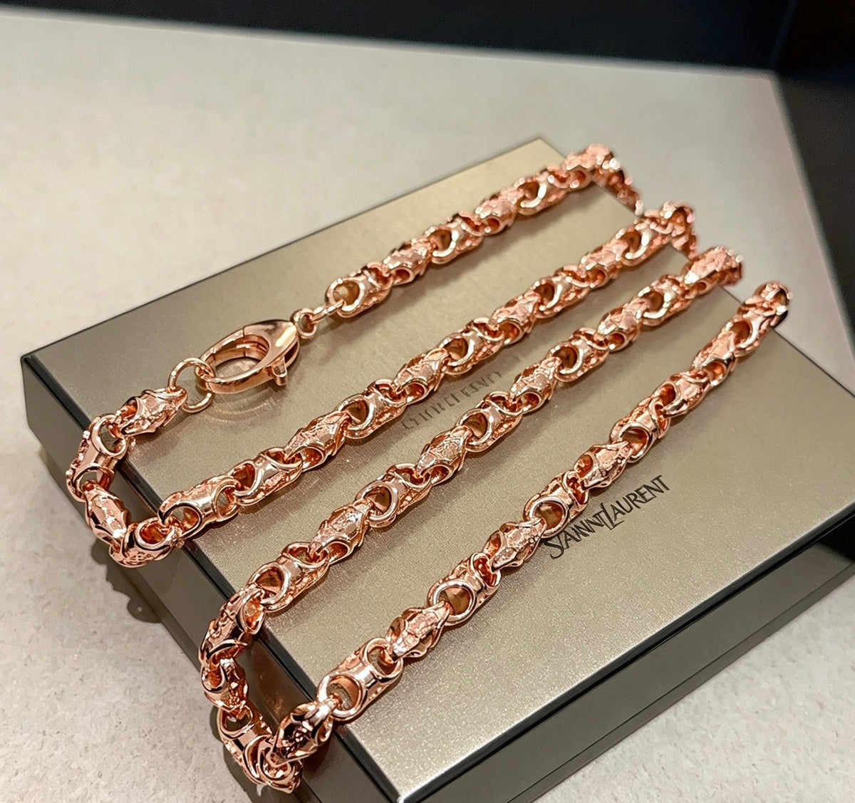 Saint Laurent YSL Logo Necklace – Style 02 - image 3