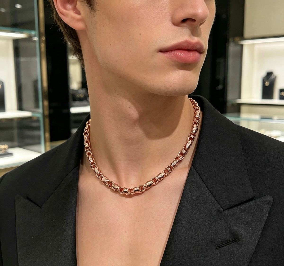 Saint Laurent YSL Logo Necklace – Style 02 - image 7