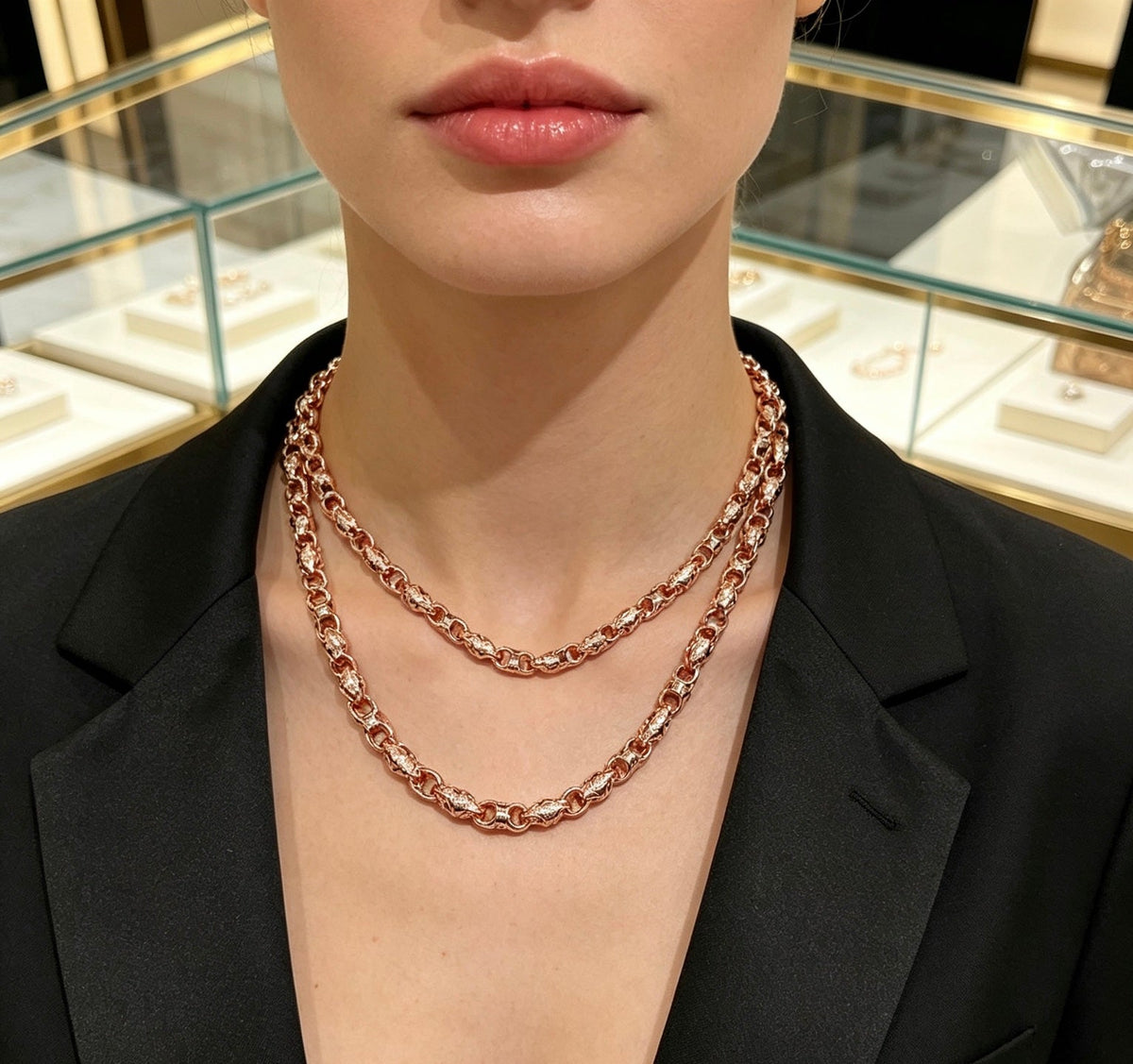 Saint Laurent YSL Logo Necklace – Style 02 - image 5