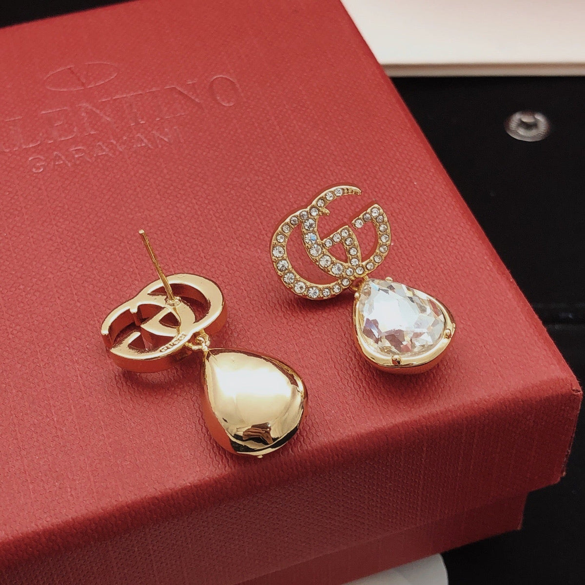 Gucci Crystal Stud Earrings – Style 07 - image 5