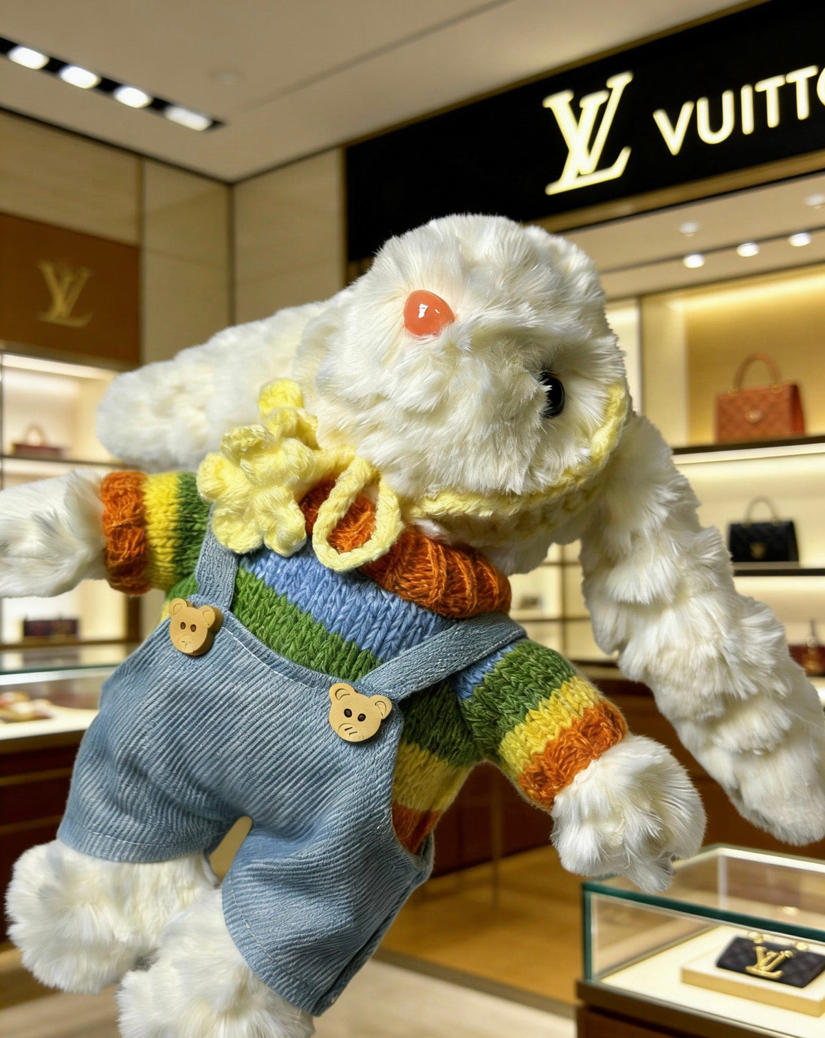 Louis Vuitton Anger Forest Bag Charm / Keychain – Style 47 - image 4