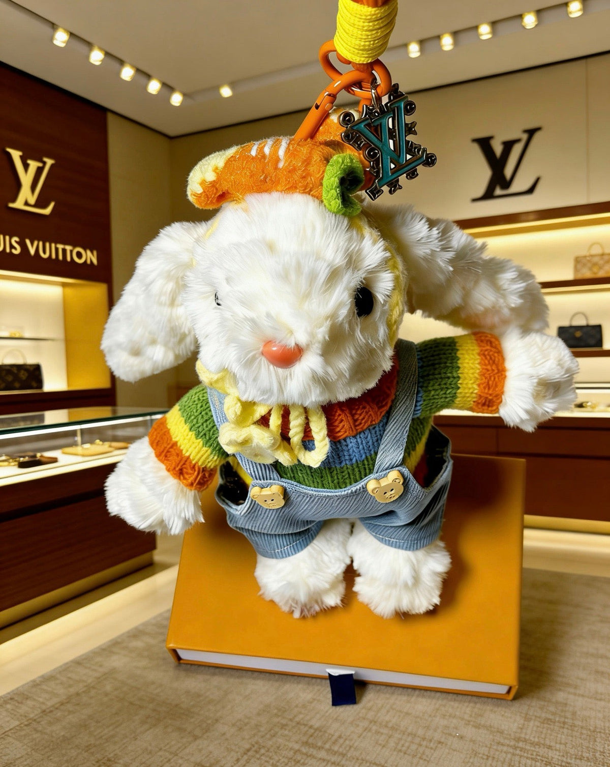 Louis Vuitton Anger Forest Bag Charm / Keychain – Style 47 - image 3