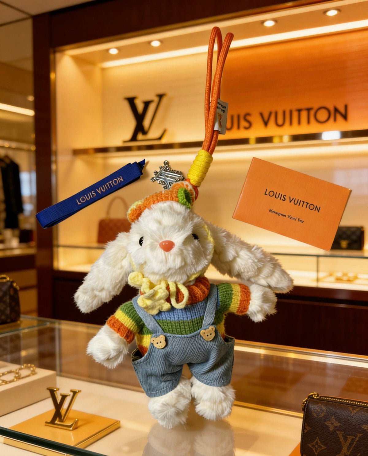 Louis Vuitton Anger Forest Bag Charm / Keychain – Style 47 - image 2
