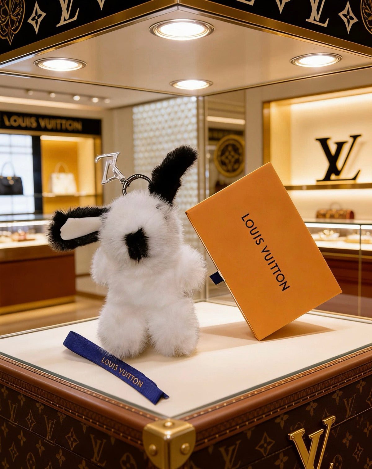 Louis Vuitton Anger Forest Bag Charm / Keychain – Style 46 - image 1