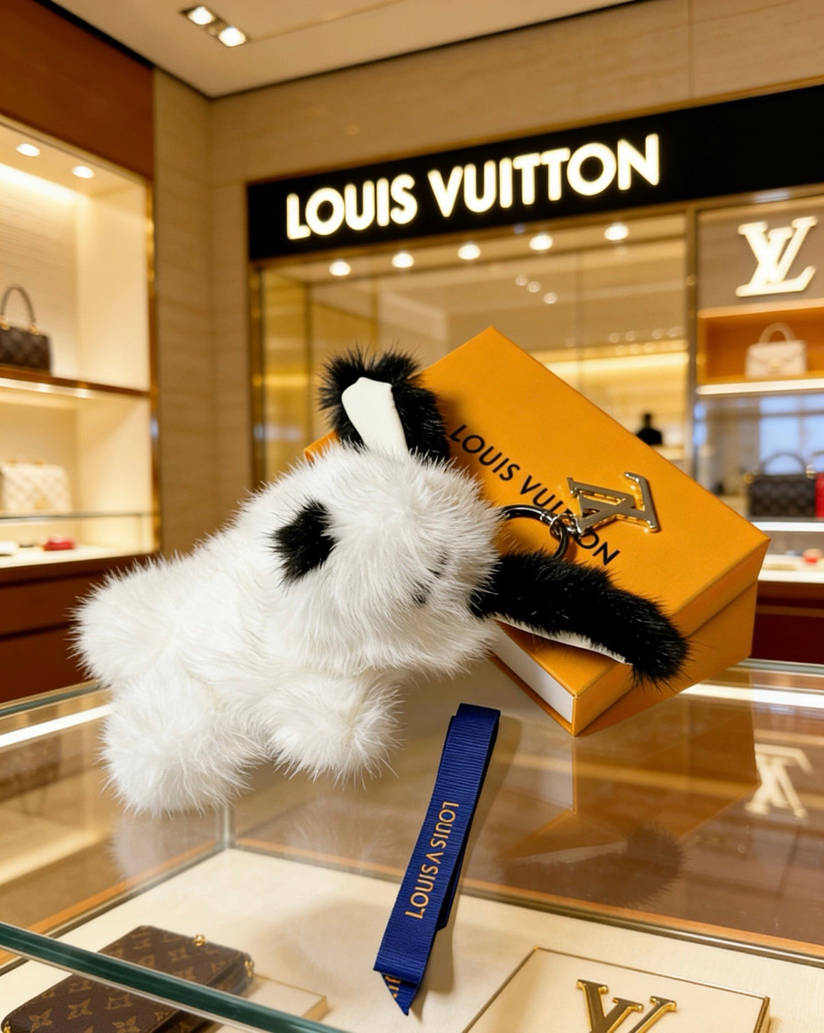 Louis Vuitton Anger Forest Bag Charm / Keychain – Style 46 - image 4