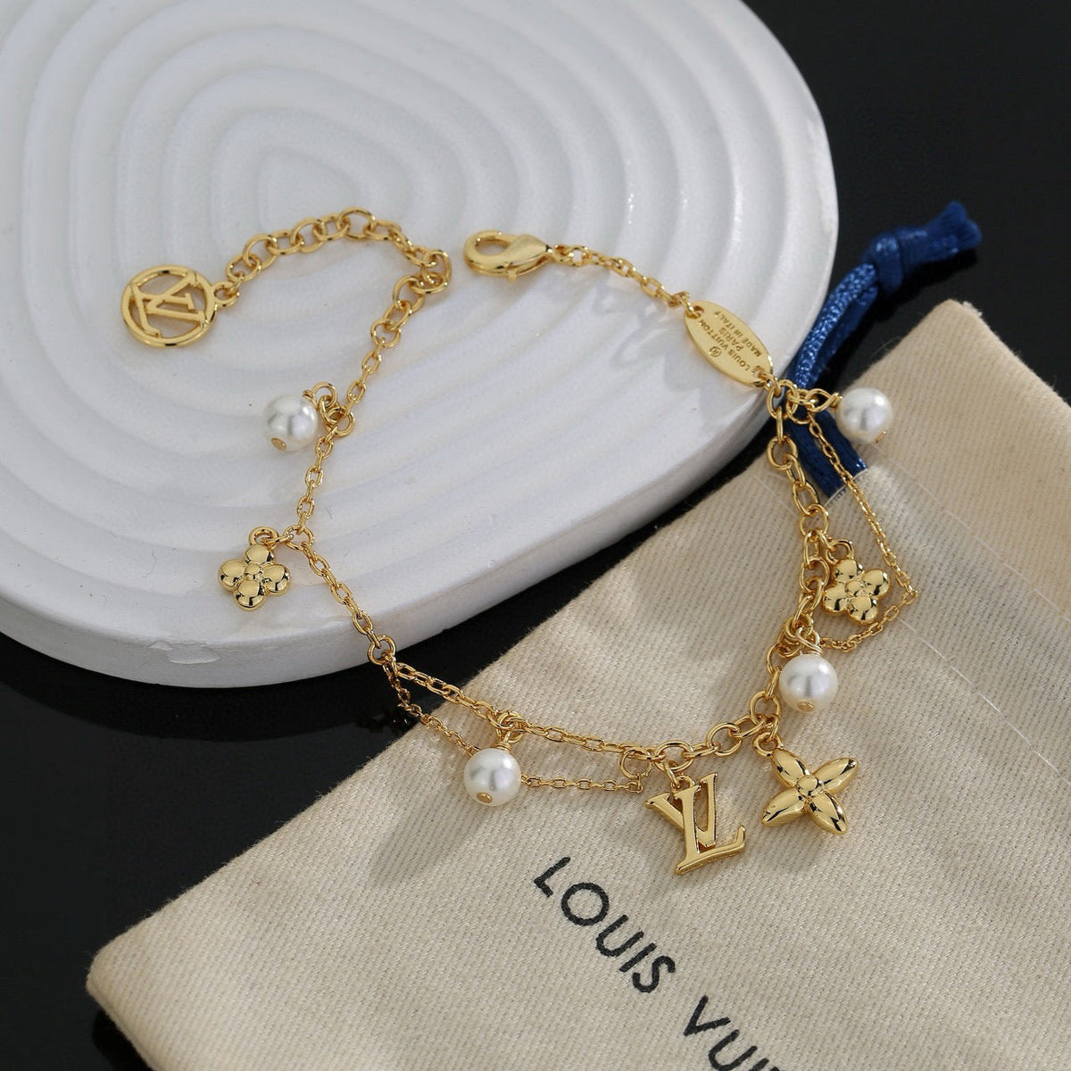 Louis Vuitton Twig Letter Bracelet – Style 02 - image 1