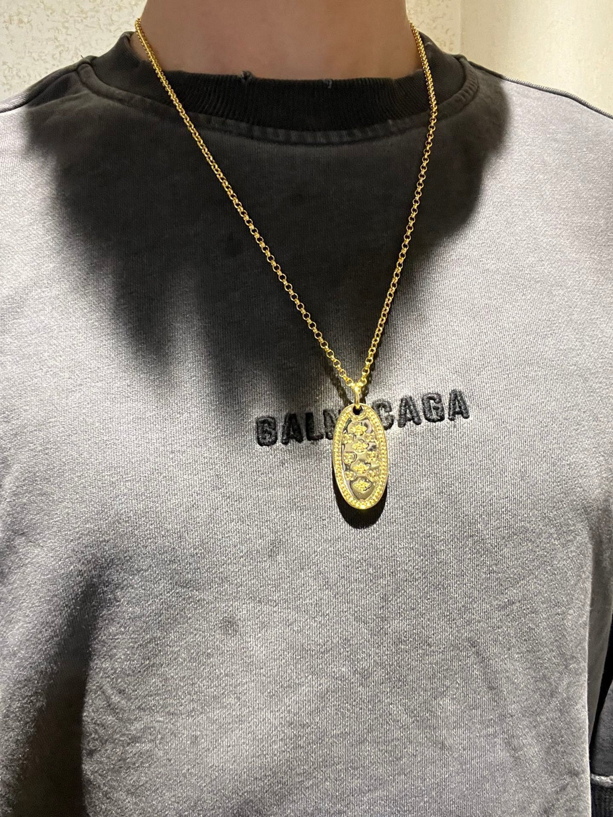 Gucci Anger Forest Chain Distressed Vintage-Inspired Pendant – Style 03 - image 6