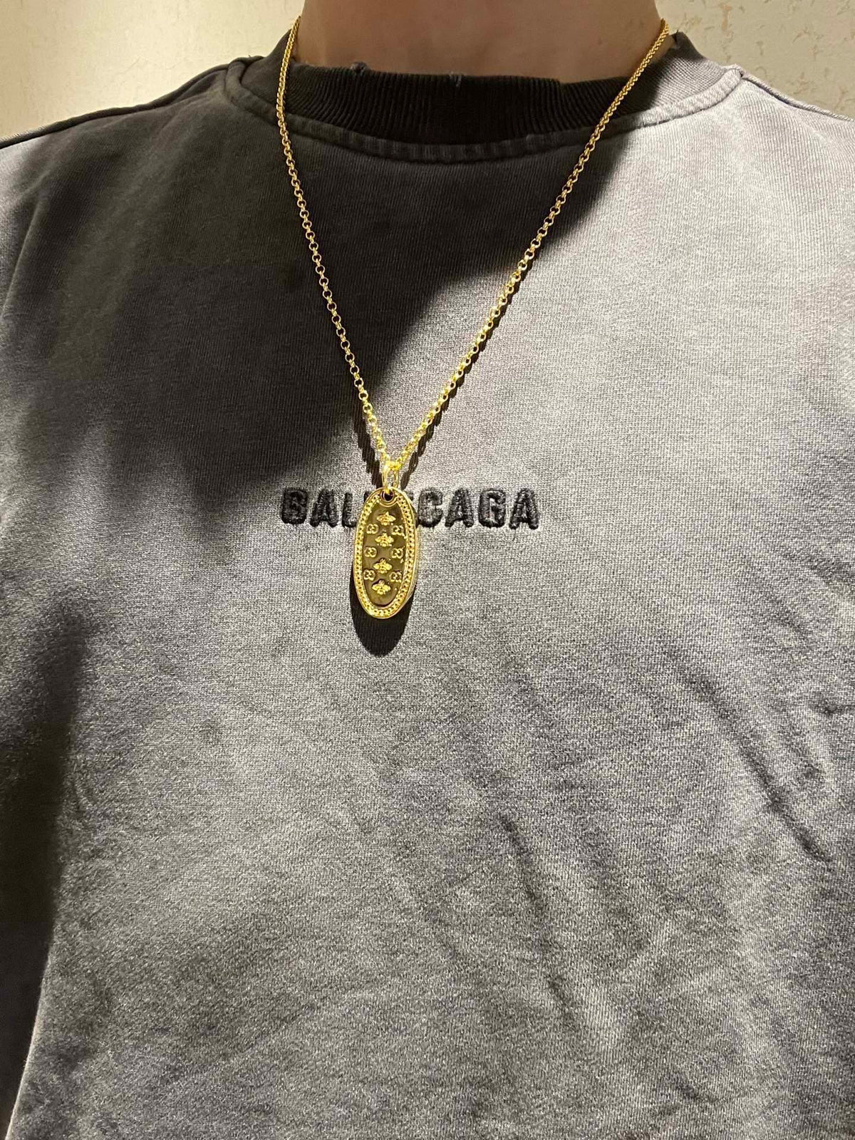 Gucci Anger Forest Chain Distressed Vintage-Inspired Pendant – Style 03 - image 3