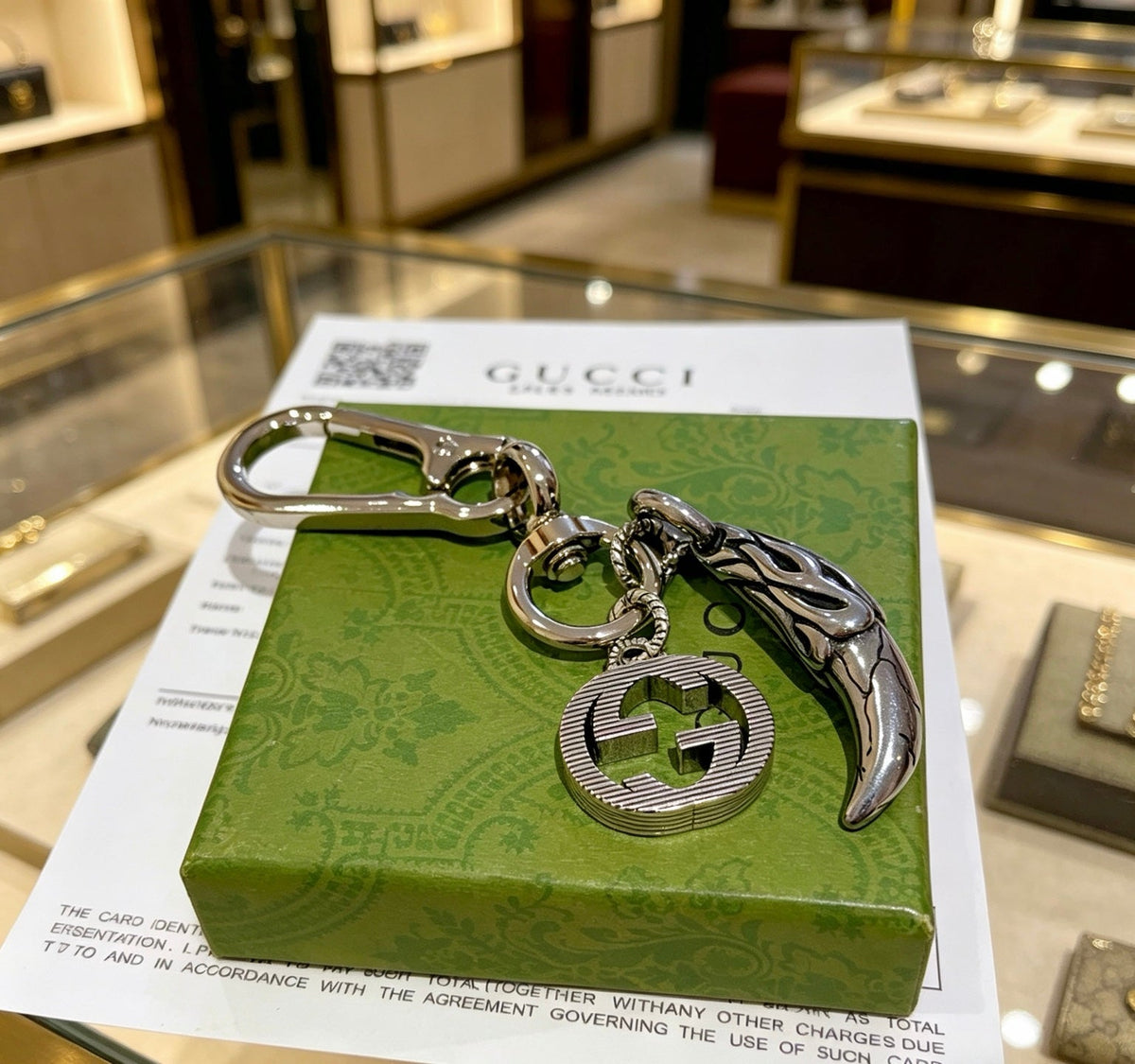 Gucci Anger Forest Distressed Keychain – Style 27 - image 2