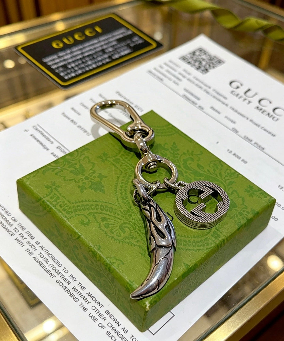 Gucci Anger Forest Distressed Keychain – Style 27 - image 4