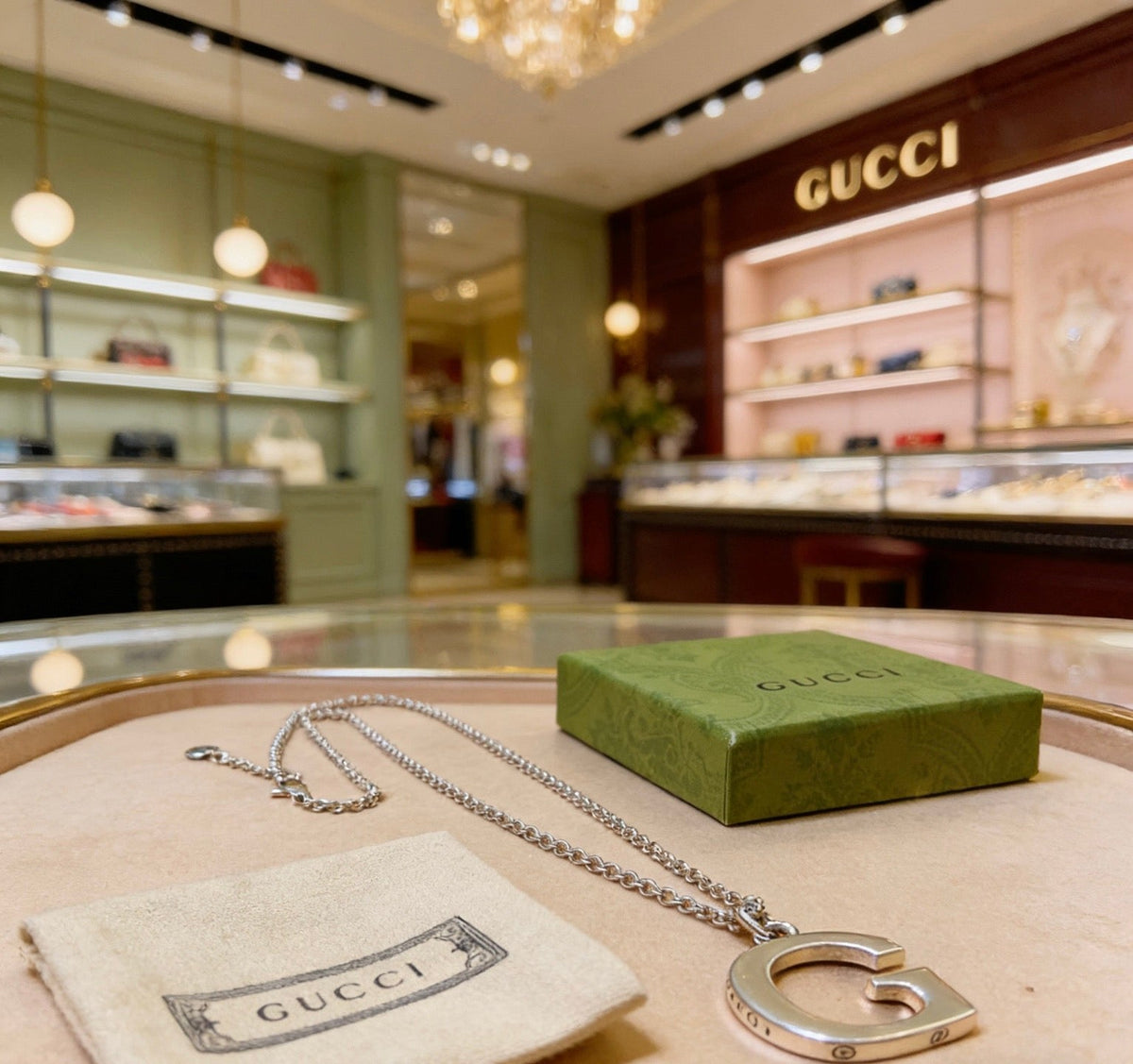 Gucci Anger Forest Chain Distressed Necklace – Style 72 - image 7