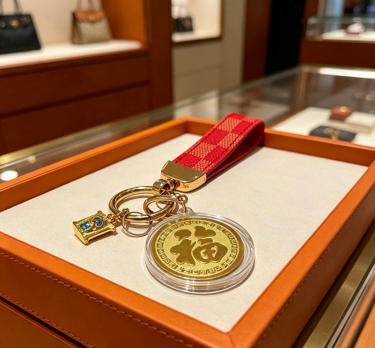 Hermès Unisex Keychain – Style 50 - image 2