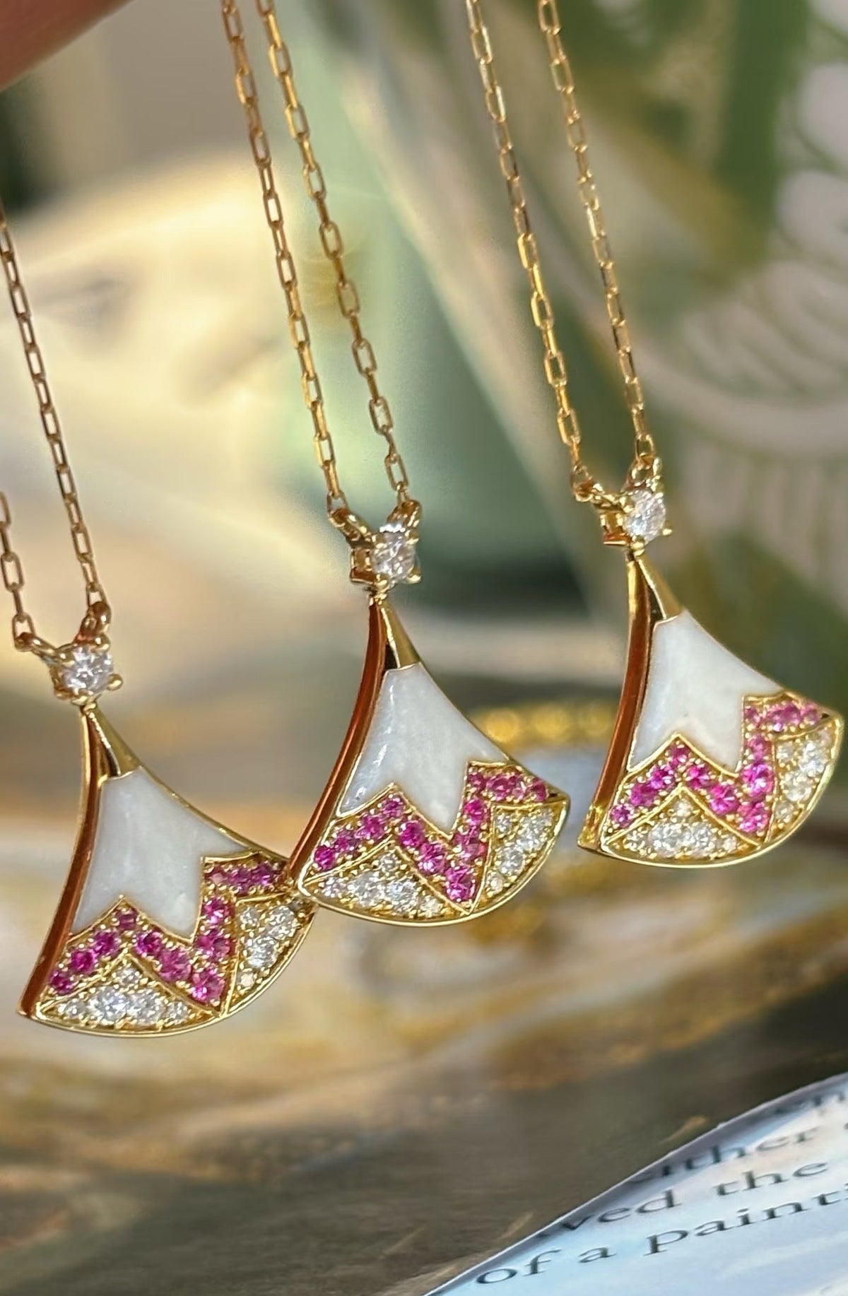 BVLGARI Rose Gold-Tone V-Gold Tone Necklace – Style 02 - image 2