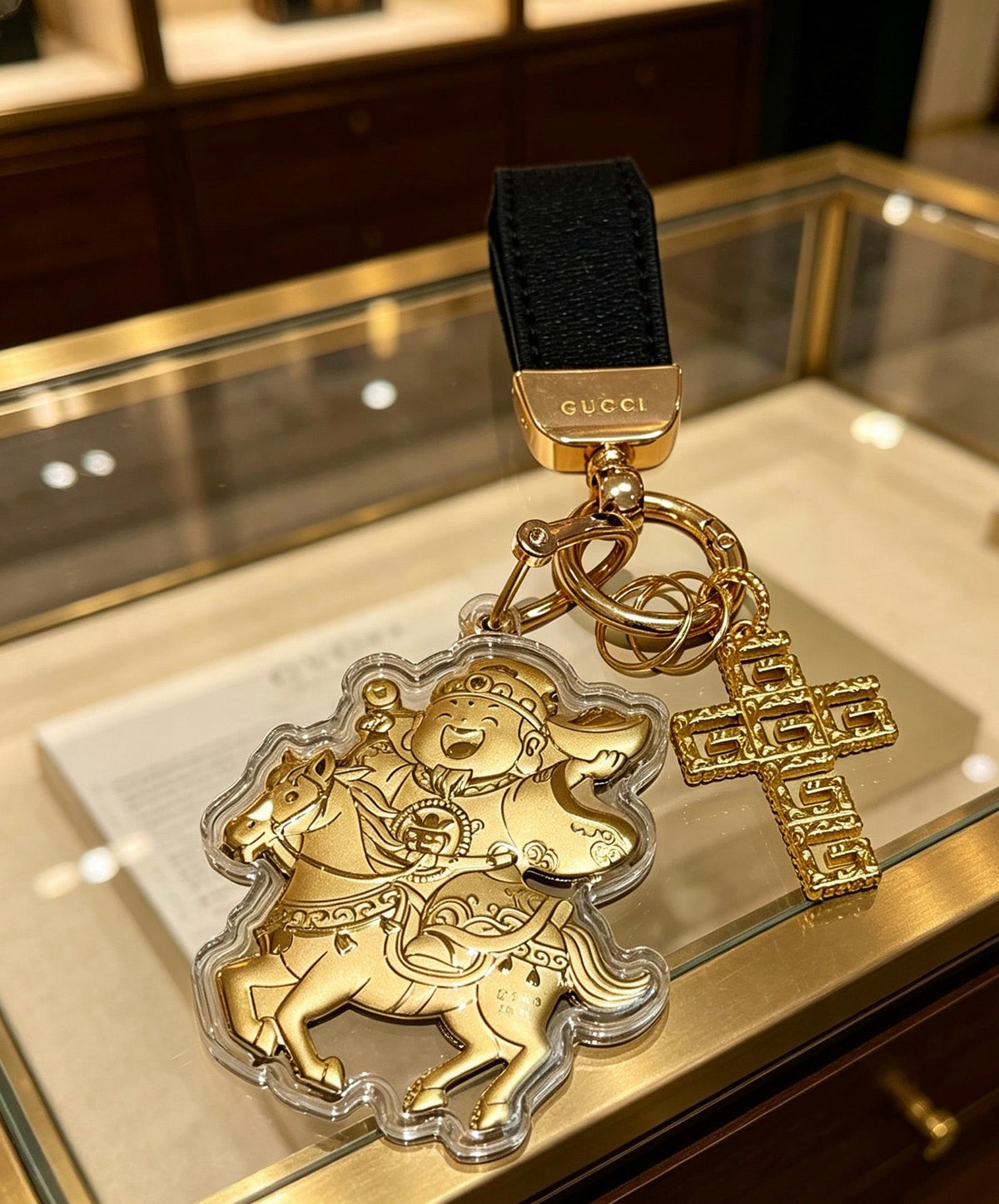Gucci Anger Forest Distressed Keychain – Style 31 - image 4