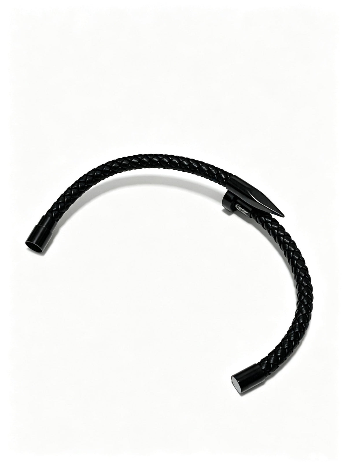 Cartier Style 188 gold-tone leather strap bracelet view 2