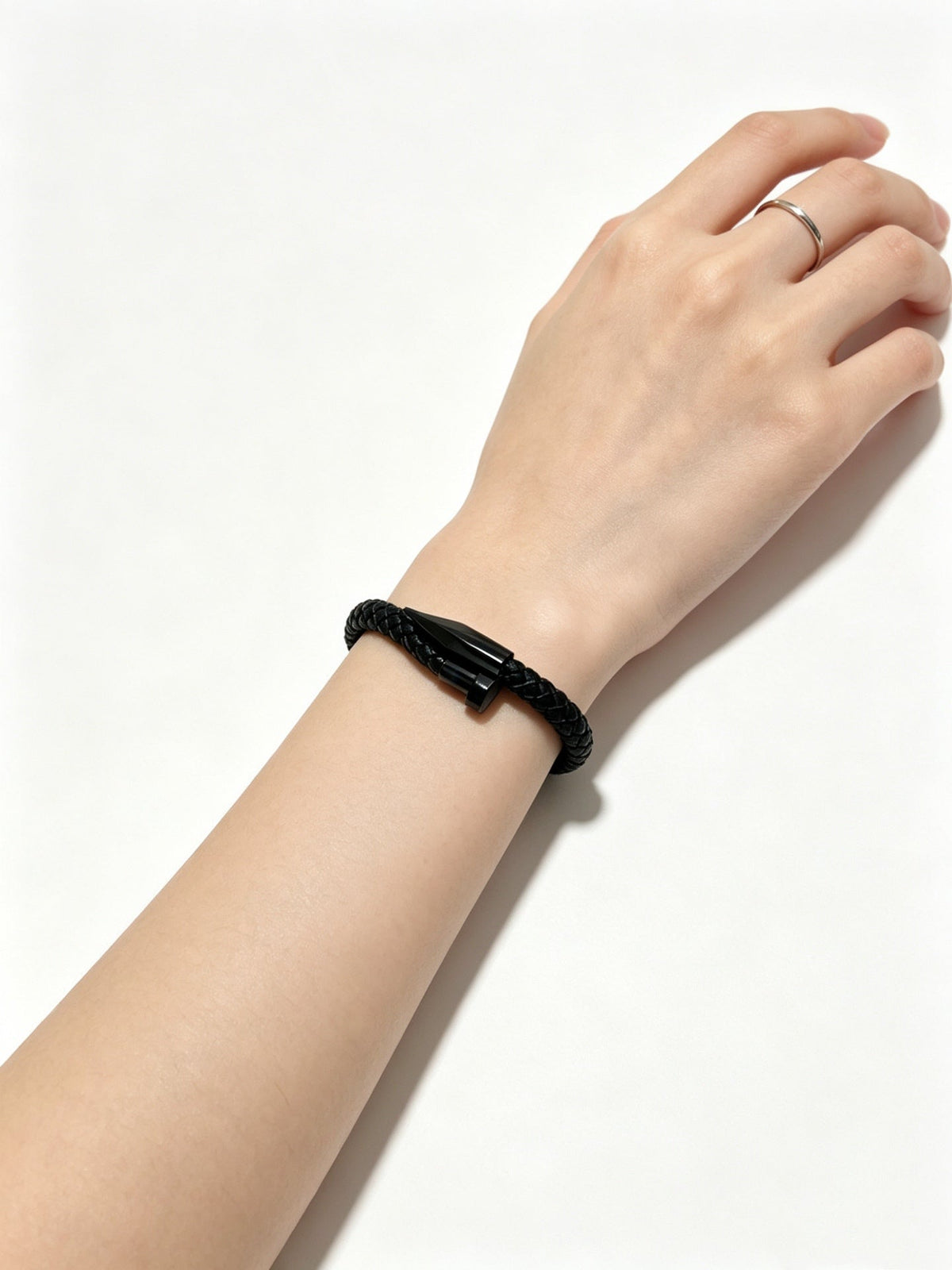 Cartier Style 188 gold-tone leather strap bracelet view 5