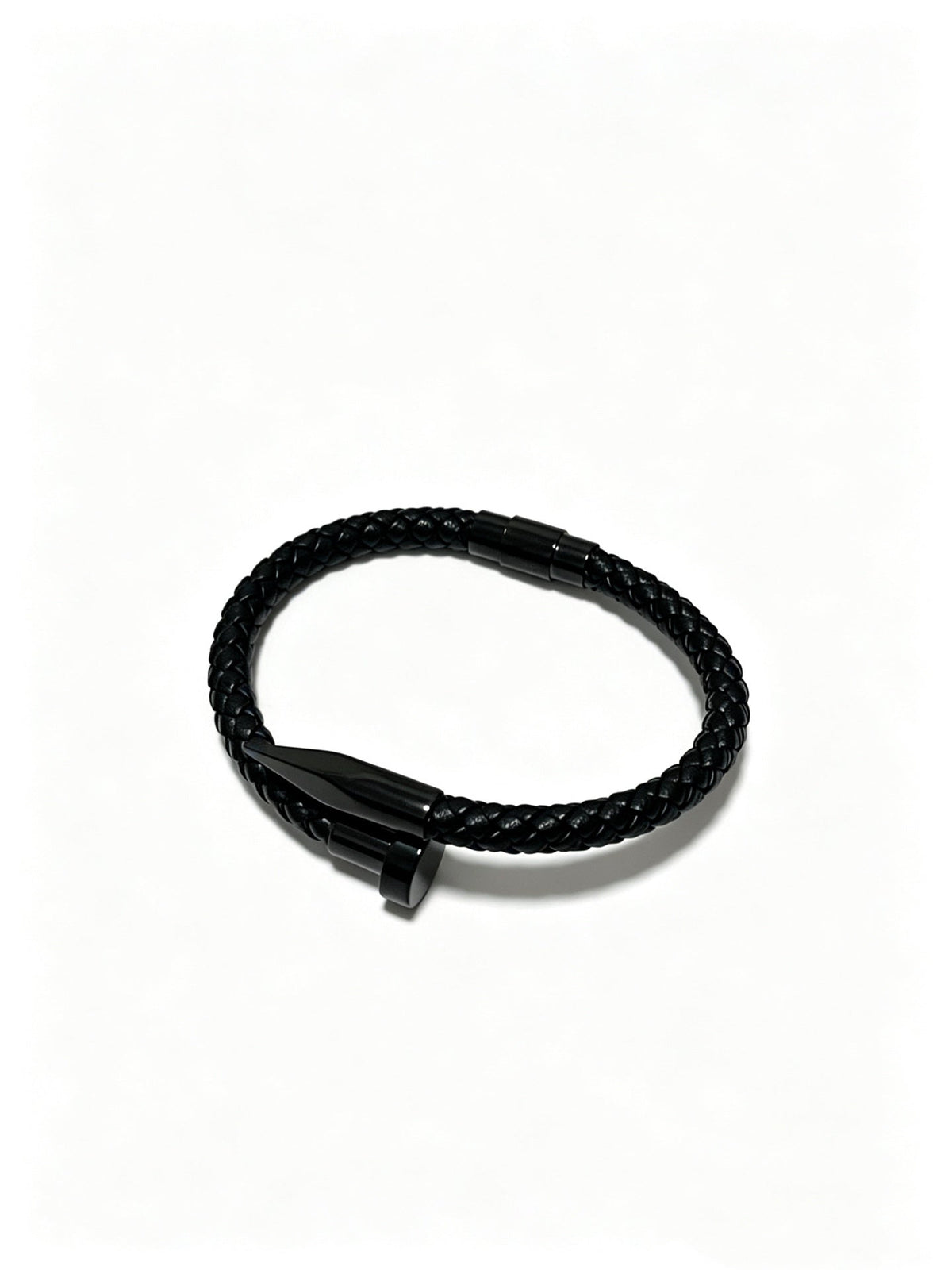 Cartier Style 188 gold-tone leather strap bracelet view 3