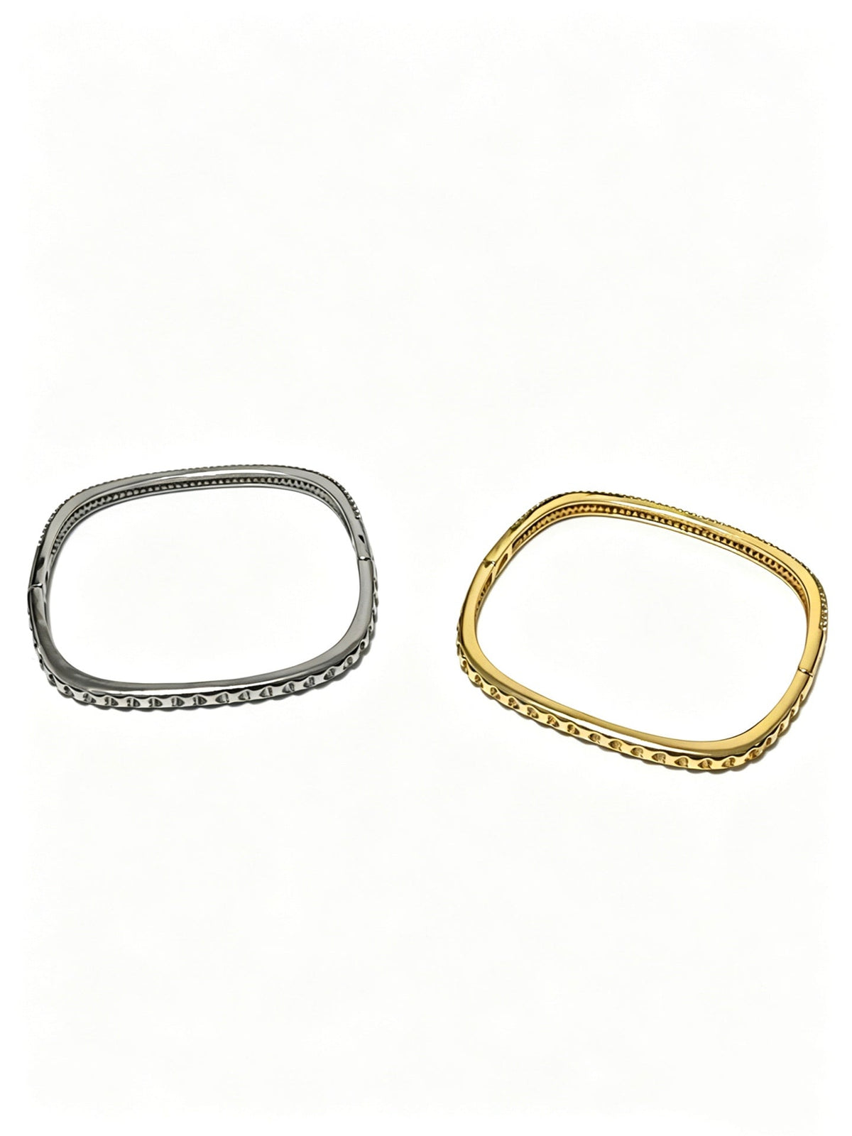 Cartier Style 182 gold-tone signature motif bracelet view 2