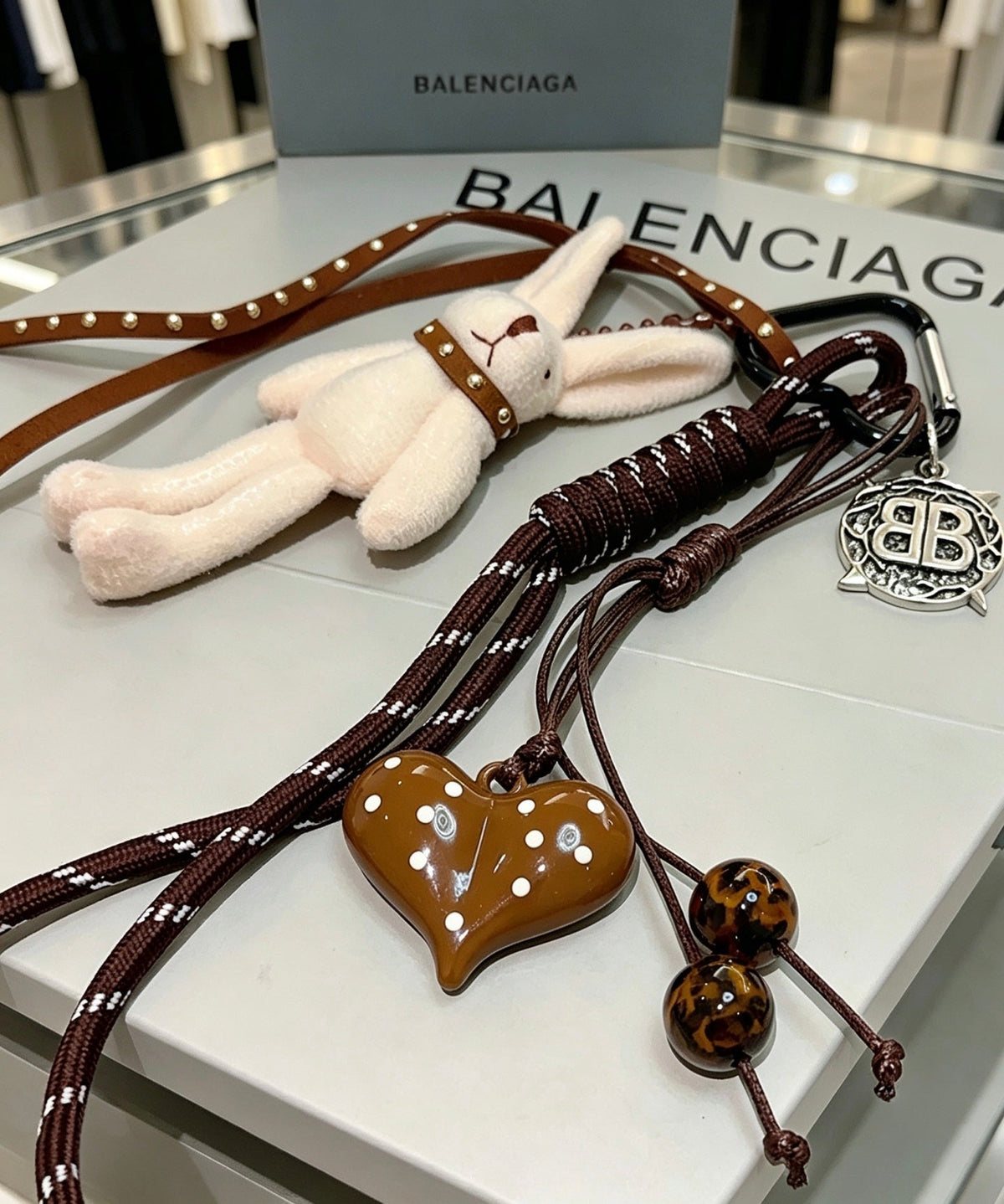 Balenciaga Distressed Keychain – Style 34 - image 5