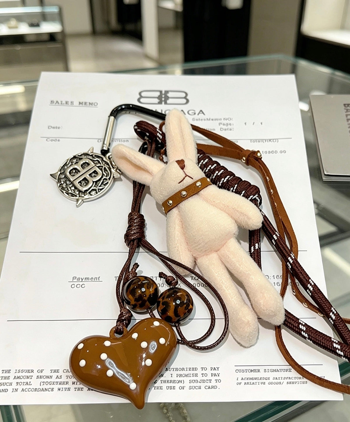 Balenciaga Distressed Keychain – Style 34 - image 3