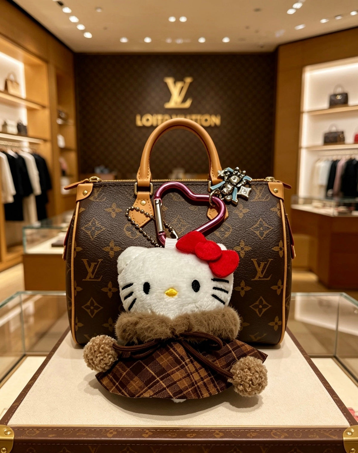 Louis Vuitton Anger Forest Bag Charm / Keychain – Style 68 - image 8